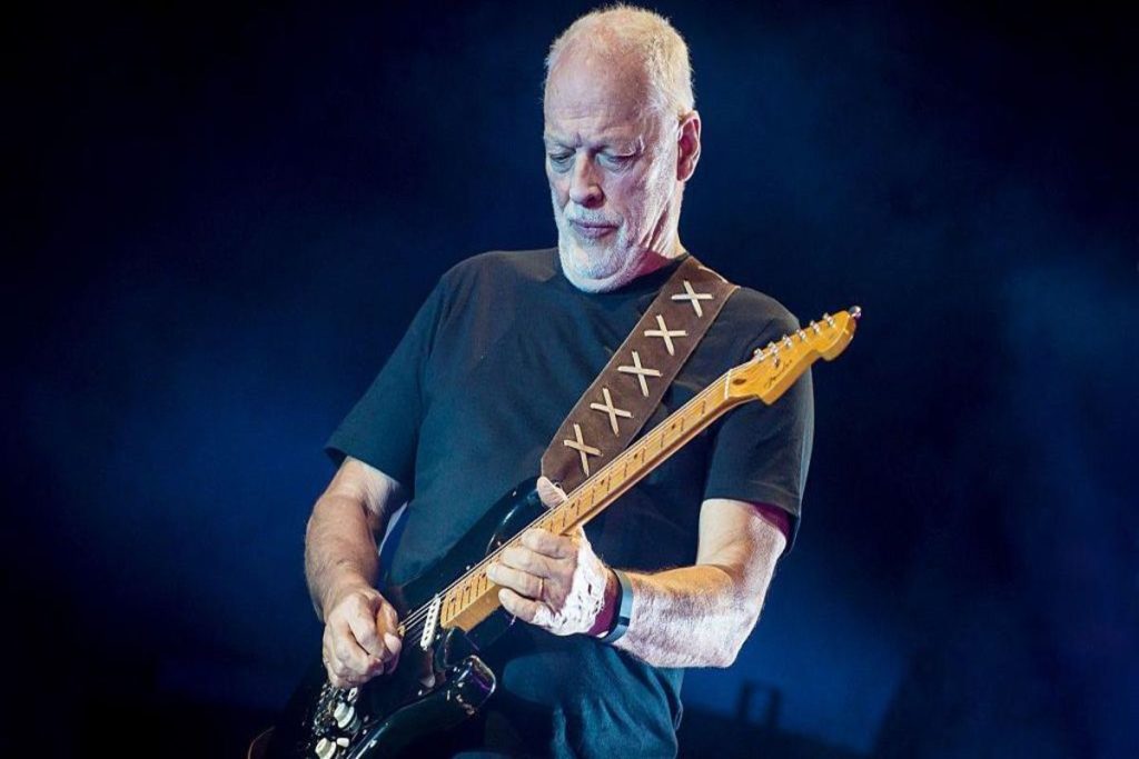 Black Strat playing the most expensive guitar ever sold