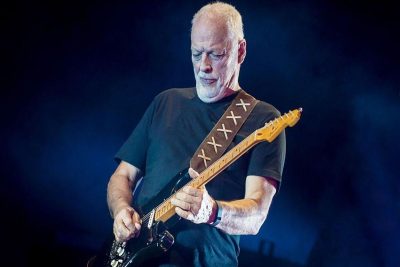 Black Strat playing the most expensive guitar ever sold