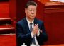 The president of china clapping hands together