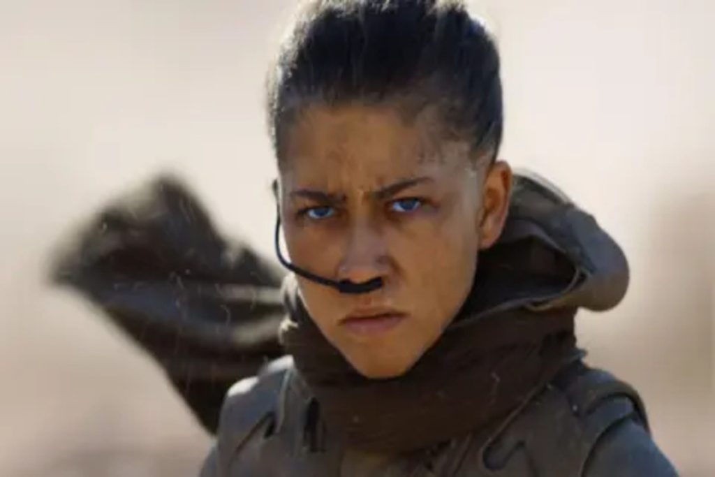 Zendaya featured in the Dune trailer