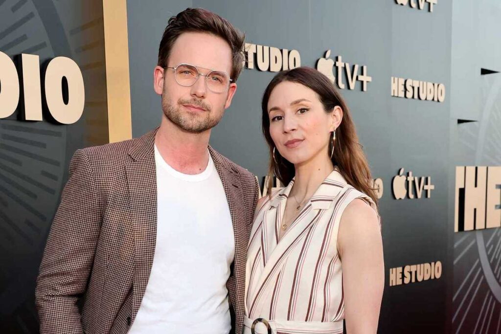 Patrick J. Adams Reveals Name of Third Child Patrick J. Adams and wife Troian Bellisario