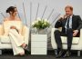 Prince Harry and Meghan Markle on a show