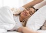 A lady having a good sleep as one of the wellness habits