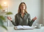 A woman undergoing Stress Management Techniques