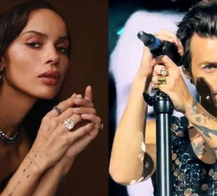 Harry Styles and Zoë Kravitz
