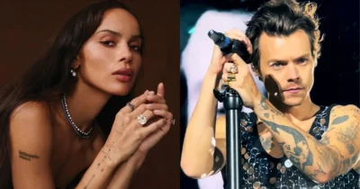 Harry Styles and Zoë Kravitz