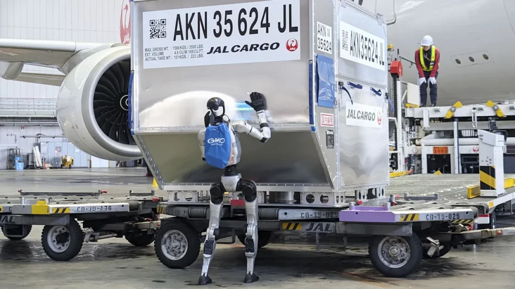 Japan Airlines Tests Humanoid Robots for Ground Handling at Haneda Airport Japan Airlines tests humanoid robots for ground handling at Haneda Airport