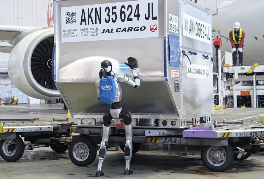 Japan Airlines tests humanoid robots for ground handling at Haneda Airport