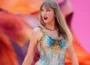 Taylor Swift on stage perfoming