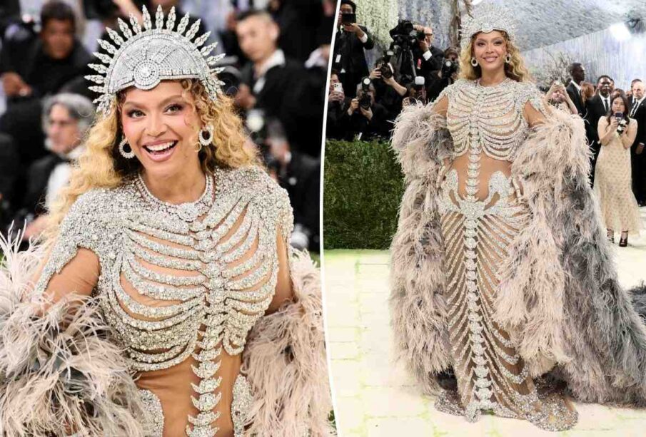 Beyonce on the red carpet