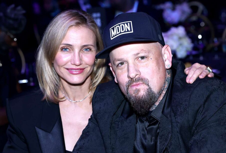 Cameron Diaz and Benji Madden