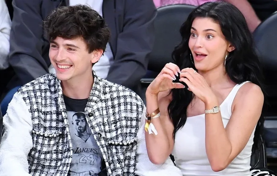Kylie Jenner and Timothee Chalamet