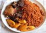 A plate of jollof rice: West African Food