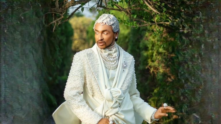 Denrele Edun Marries Himself at 45th Birthday Celebration Denrele Edun celebrating his 45th birthday event where he symbolically “married himself” in a creative self-love themed ceremony.