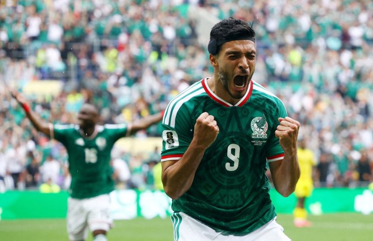World Cup Opener: Mexico Defeat South Africa 2-0 in Fiery Tournament Start Mexico players celebrating after scoring against South Africa in a 2-0 World Cup opener match.