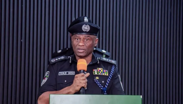 Nigerian police giving a directive restricting the use of TikTok, Facebook, and other social media platforms.