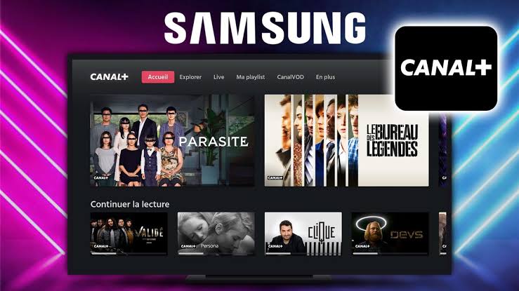 CANAL+ and Samsung Expand Smart TV Streaming Partnership Across 18 African Markets CANAL+ streaming app displayed on a Samsung Smart TV showcasing expanded digital entertainment access across African markets.