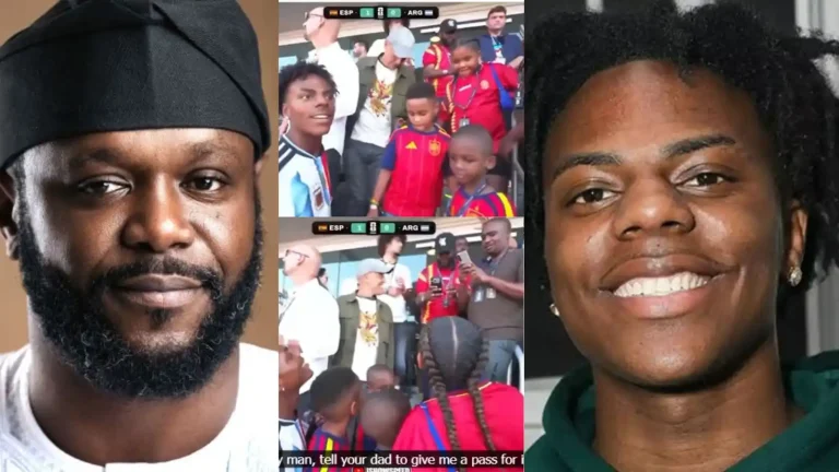 Seyi Tinubu Meets IShowSpeed at World Cup Final as Streamer Shares Funny Passport Request IShowSpee