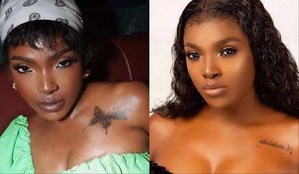From Heartbreak to Healing as Annie Idibia Replaces ‘Idibia’ Tattoo With Butterfly Annie Idibia displaying her new butterfly tattoo after replacing her 'Idibia' tattoo, symbolising healing and a fresh start.