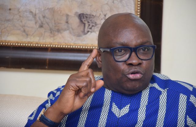 Fayose: I faced federal might in 2018, Tinubu acted differently in Osun