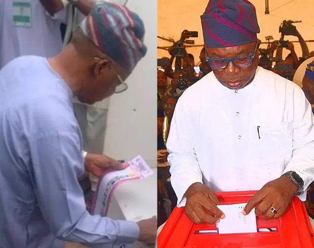 Osun Election: Oyebamiji, Oyetola Cast Votes in Ikire, Iragbiji