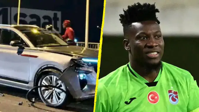 Andre Onana Escapes Serious Injury After Turkey Car Crash